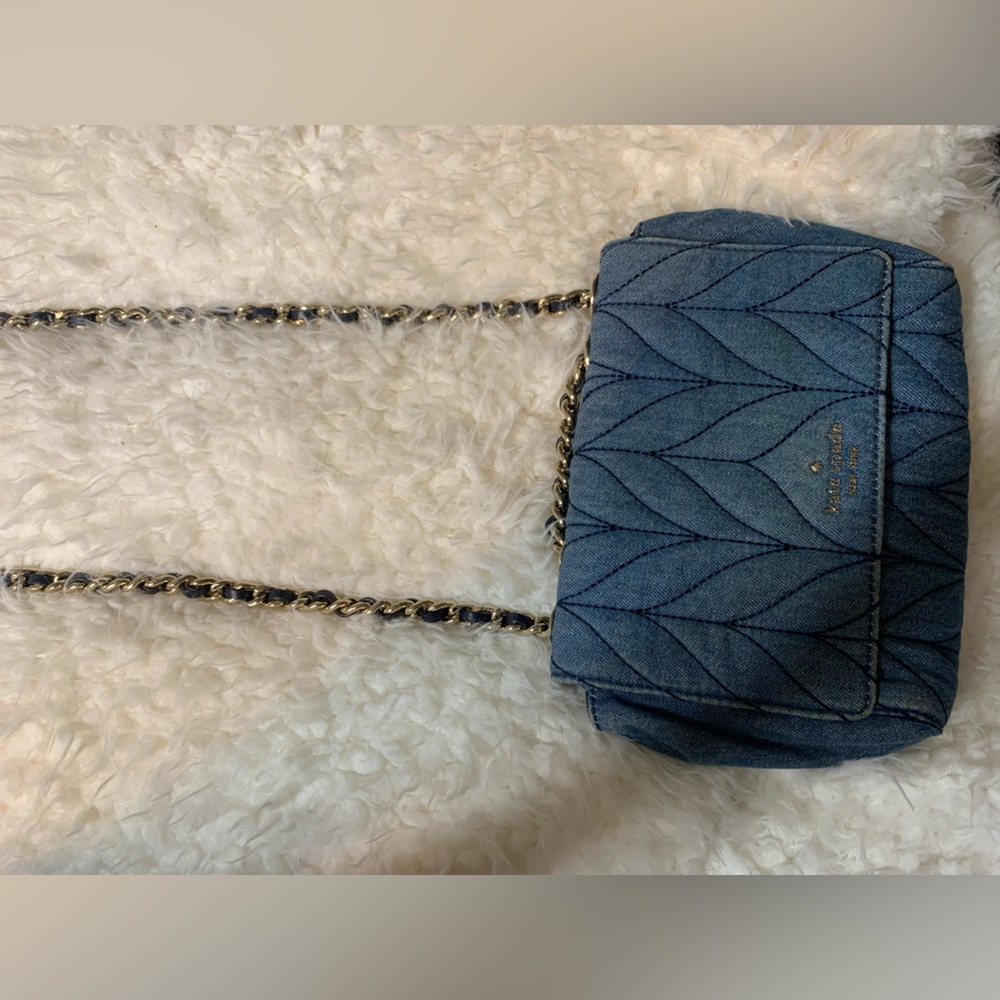 Kate Spade Briar Lane Quilted Denim Emelyn-quilted denim